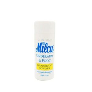 MILCU 2in1 Underarm-Foot Deodorant Powder 80g
